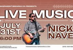 Live Music with Nick Nave