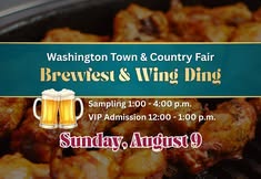 Brewfest & Wing-Ding at WashMO Fair (2026)