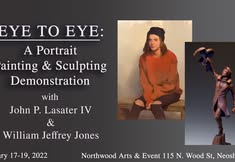 Eye to Eye: A Portrait Painting & Sculpting Demonstration