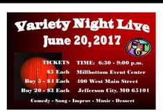 Variety Night Live Fund Raiser