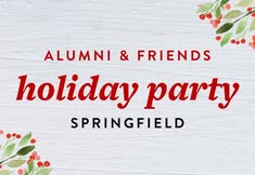 Springfield Alumni Holiday Party