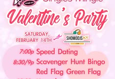 Singles Mingle Valentine's Party & Speed Dating!
