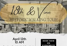 Spring Edition: Kansas City Jazz Alive 18th and Vine Walking Tour