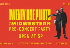 Stressed Out? Fuel Up with $4 Drink & Bites Before 21 Pilots!