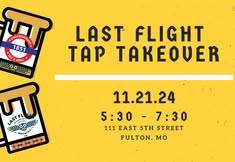 Last Flight Tap Takeover