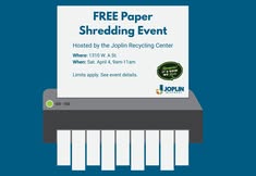 FREE Paper Shredding Event