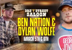Ben Nation & Dylan Wolfe LIVE at 3rd Street Saloon