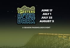 Coasters After Dark