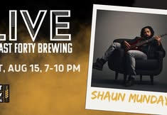 Shaun Munday LIVE at East Forty