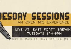 The Tuesday Sessions Open Mic Night
