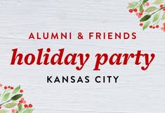 Kansas City Alumni Holiday Party