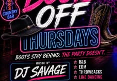 Boots Off Thursdays