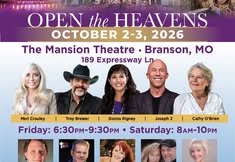 Open The Heavens - October 2-3, 2026