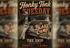 Honky Tonk Tuesday: Blake Camp Band