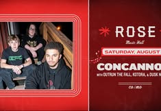 Concannon at Rose Music Hall
