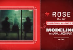 Modeling at Rose Music Hall