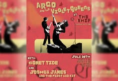 Argo & The Violet Queens / Comet Tide / Joshua James & The First Aid Kit