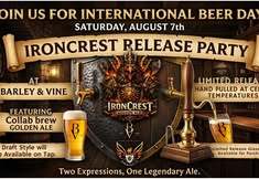Ironcrest Beer Release Party: Limited Hand Pulled Beer