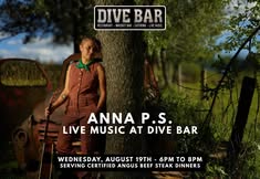Anna P.S. at Dive Bar for Certified Angus Beef Steak Night