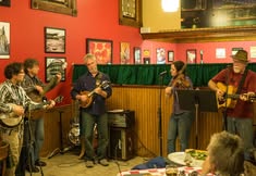 Mere Mortals Bluegrass Band at Brooklyn Pizza Tues 5/8/18