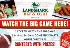 Watch the Big Game at LandShark!
