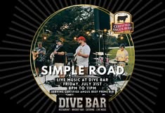 Simple Road Trio at Dive Bar