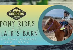 Pony Rides with Blair's Barn