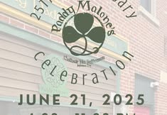 Paddy Malone's Irish Pub 25th Anniversary Celebration