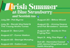 Irish Summer (and Scottish, too) at Blue Strawberry