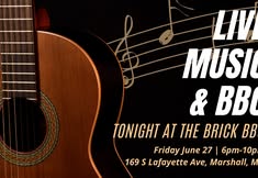 Live Music and BBQ at the Brick BBQ