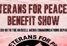 Veterans For Peace Benefit SHow