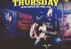 Jacob Gapsch Thursday night live @TheSaloonRoom