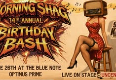 KCMQ Morning Shag Birthday Bash Ft. Optimus Prime at The Blue Note