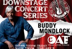 Downstage Concert Series featuring Buddy Mondlock at the Cedar Street Playhouse