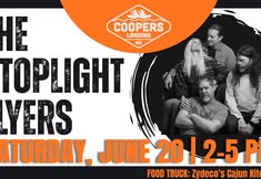 The Stoplight Flyers are stopping by for an afternoon at Cooper's Landing
