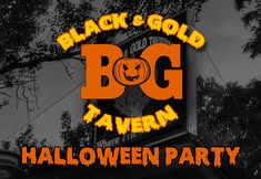 Black & Gold Halloween Party
