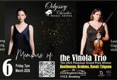 Members of the Vinola Trio