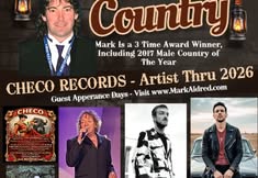 Back to Country show meet and greet with Cerrito and Mark Aldred and more