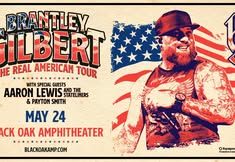 BRANTLEY GILBERT Live w/Aaron Lewis and the Stateliners & Payton Smith