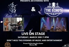 Becky Denton & The Echo's Live On Stage At Presser