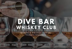 Dive Bar Monthly Whiskey Club