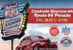 Celebrate America on Route 66 Parade