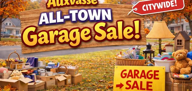 🛍️🏘️ Auxvasse All-Town Garage Sale! 🏘️🛍️