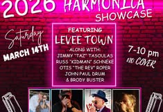 2026 Harmonica Showcase featuring Levee Town