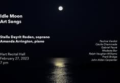 Idle Moon Art Songs Recital