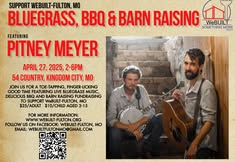 Bluegrass, BBQ and Barn Raising Bash