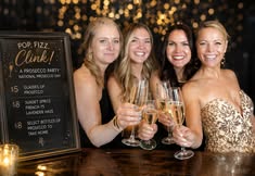 National Prosecco Day Party: $5 Prosecco: $8 Spritz Cocktails